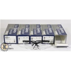 BUNDLE OF 5 NEW UVEX SAFETY GLASSES