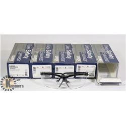 BUNDLE OF 5 NEW UVEX SAFETY GLASSES