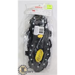NEW SIZE LARGE ICE GRIP OVERSHOE TRACTION AID