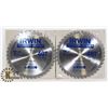 Image 1 : TWO IRWIN 7-1/4" CIRCULAR SAW BLADES