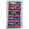 Image 1 : BUNDLE OF 5 NEW UVEX SAFETY GLASSES