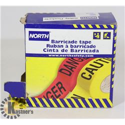 BOX OF NORTH BARRICADE TAPE