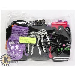 12PK KIDS HALLOWEEN GLOVES