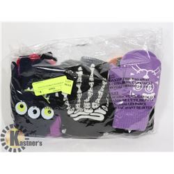 12PK KIDS HALLOWEEN GLOVES