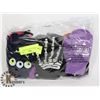 Image 1 : 12PK KIDS HALLOWEEN GLOVES
