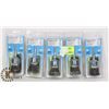 Image 1 : LOT OF 5 OSBORN PRO 1" CRIMPED WIRE END BRUSHES
