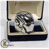 Image 1 : NEW IRONMAN HEAD STEEL MENS RING -