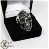 Image 1 : NEW MENS SKULL HEAD RING - SIZE 9 -