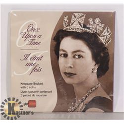 SEALED ONCE UPON A TIME 5 COIN CANADIAN 50CENT