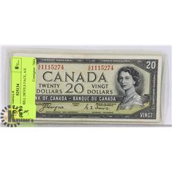 1954 $20 BILL DEVILS FACE, A/E 1115274