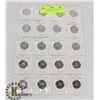 Image 1 : LOT OF 20 UNCIRCULATED 2016 CANADIAN NICKELS
