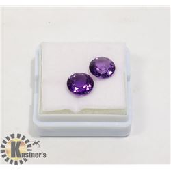 #29-PURPLE AMETHYST GEMSTONE ROUND 3.5ct