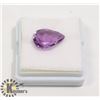 Image 1 : #93-PURPLE AMETHYST GEMSTONE PEAR SHAPE 5.0ct