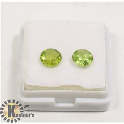 #17-GREEN PERIDOT GEMSTONE ROUND 2.5ct