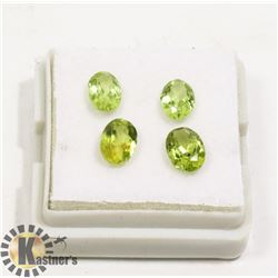 #5-GREEN PERIDOT GEMSTONE OVAL 3.5ct