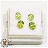 Image 1 : #5-GREEN PERIDOT GEMSTONE OVAL 3.5ct