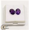 Image 1 : #77-PURPLE AMETHYST GEMSTONE OVAL 3.25ct