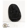 Image 1 : #203-BLACK OBSIDIAN BUDDHIST PENDANT 32.15g