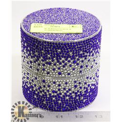 LA PRAIRIE JEWELED BOX & MATCHING MIRRORED