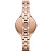 Image 7 : NEW ARMANI SILVER DIAL ROSE GOLD WATCH.MSRP $414