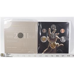 ROYAL CANADIAN MINT 2011 "BORN IN