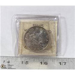 1937 SILVER DOLLAR COIN ICCS GRADED MS-62.