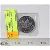 Image 1 : 2009 TROY OUNCE SILVER MAPLE LEAF COIN