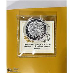 ROYAL CANADIAN MINT 2014 - $10 FINE