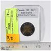 Image 1 : 2012 CANADIAN RARE TYPE $2 COIN