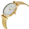 Image 3 : EMPORIO ARMANI GOLD COLOUR MESH STRAP MSRP $455