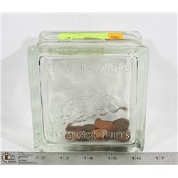 VINTAGE "PITTSBURG PAINT" ADVERTISING COIN BANK