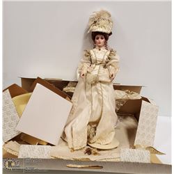 27" FRANKLIN MINT DOLL $460 RETAIL