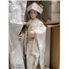 Image 2 : 16" DANBURY MINT DOLL BRIDE "MIDORI" $360 RETAIL
