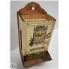 Image 2 : 1776 USA METAL MATCHSTICK HOLDER WITH BOX