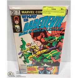 #28 WHAT IF DAREDEVIL GHOST RIDER COMIC