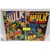 Image 1 : LOT OF2 INCREDIBLE HULK COMICS #117 & #138 LAST 12