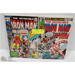 LOT OF 2 IRON MAN COMICS #35 & #120 DAREDEVIL SUB