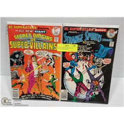 LOT OF 2 DC SUPER STARS #10 & #14 VILLIAN