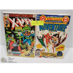 LOT OF 2 #4 X-MEN ANNUAL & #459 GIANT ADVENTURE