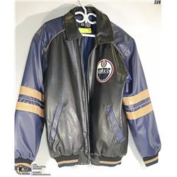 OILERS JACKET SIZE LARGE
