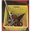 Image 1 : RIGID THREADING DIES, RATCHET HEAD, REAMER