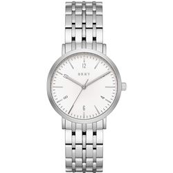 NEW DKNY 36MM SILVER DIAL STAINLESS STEEL