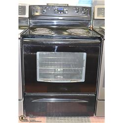 BLACK WHIRLPOOL COIL TOP STOVE