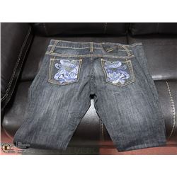 PAIR OF ED HARDY BY CHRISTIAN AUDIGER WOMENS JEANS