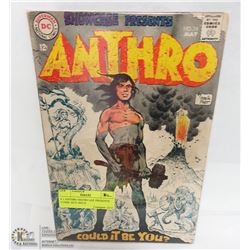 # 1 ANTHRO SHOWCASE PRESENTS COMIC KEY ISSUE