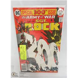 # 300 SPECIAL OUR ARMY AT WAR SGT. ROCK KEY COMIC