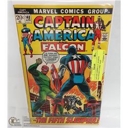 CAPTAIN AMERICA # 148 WITH FALCON KEY COMIC