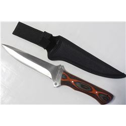 NEW 6" STAINLESS STEEL SURVIVAL KNIFE W/ SHEATH