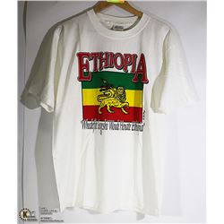 NEW T-SHIRT ETHIOPIA SIZE MEDIUM