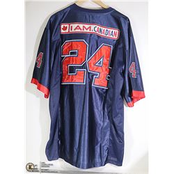 NEW "I AM CANADIAN #24 JERSEY SIZE XL